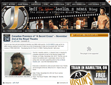 Tablet Screenshot of jeffjoslinmma.com